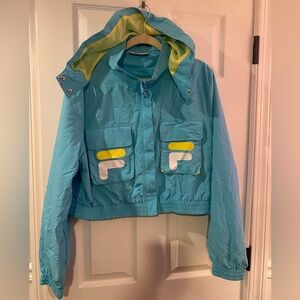 Cropped Fila Track jacket